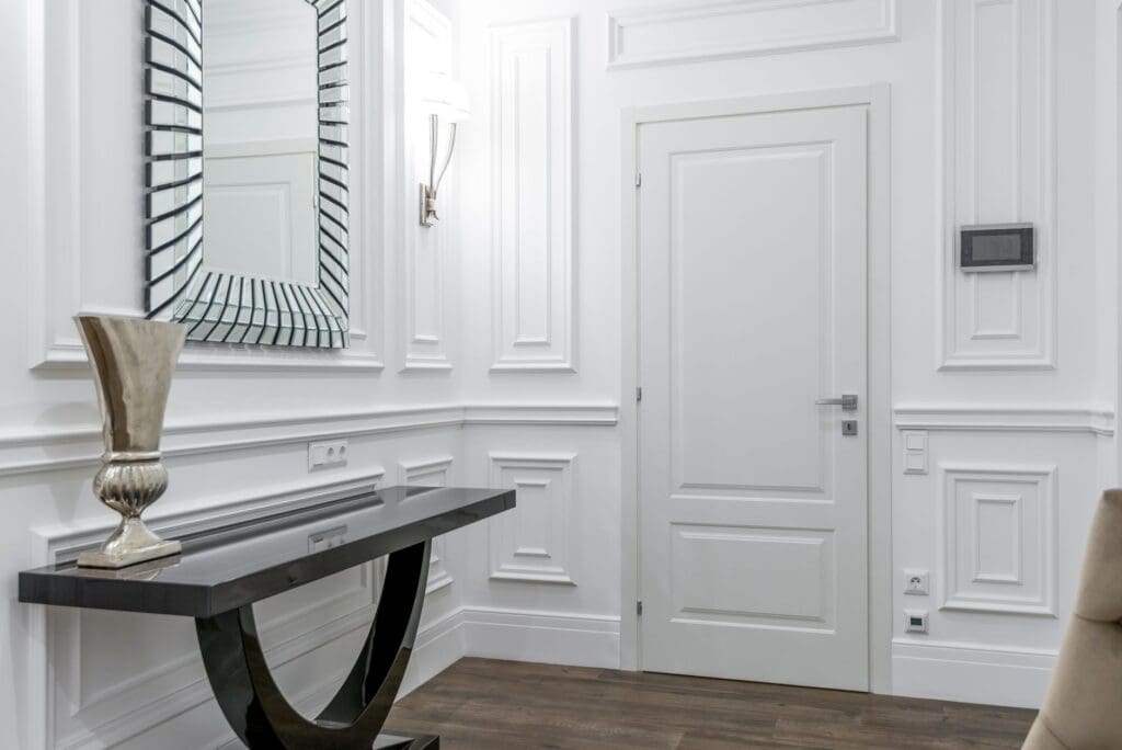 buffet lamp living room console