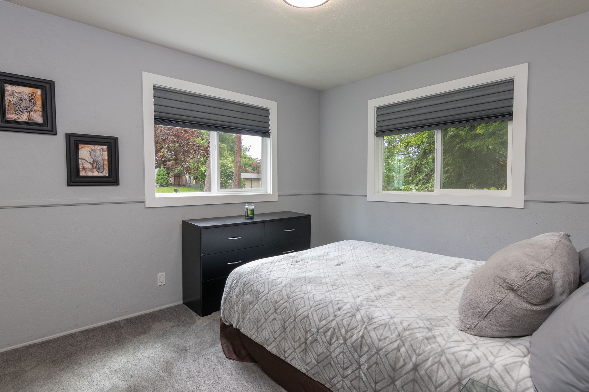 dresser bed frame bedroom