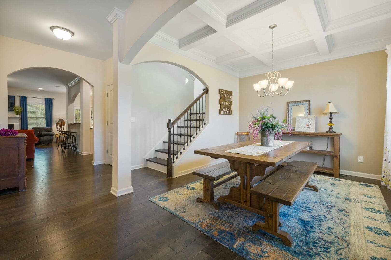 entryway bench dining room