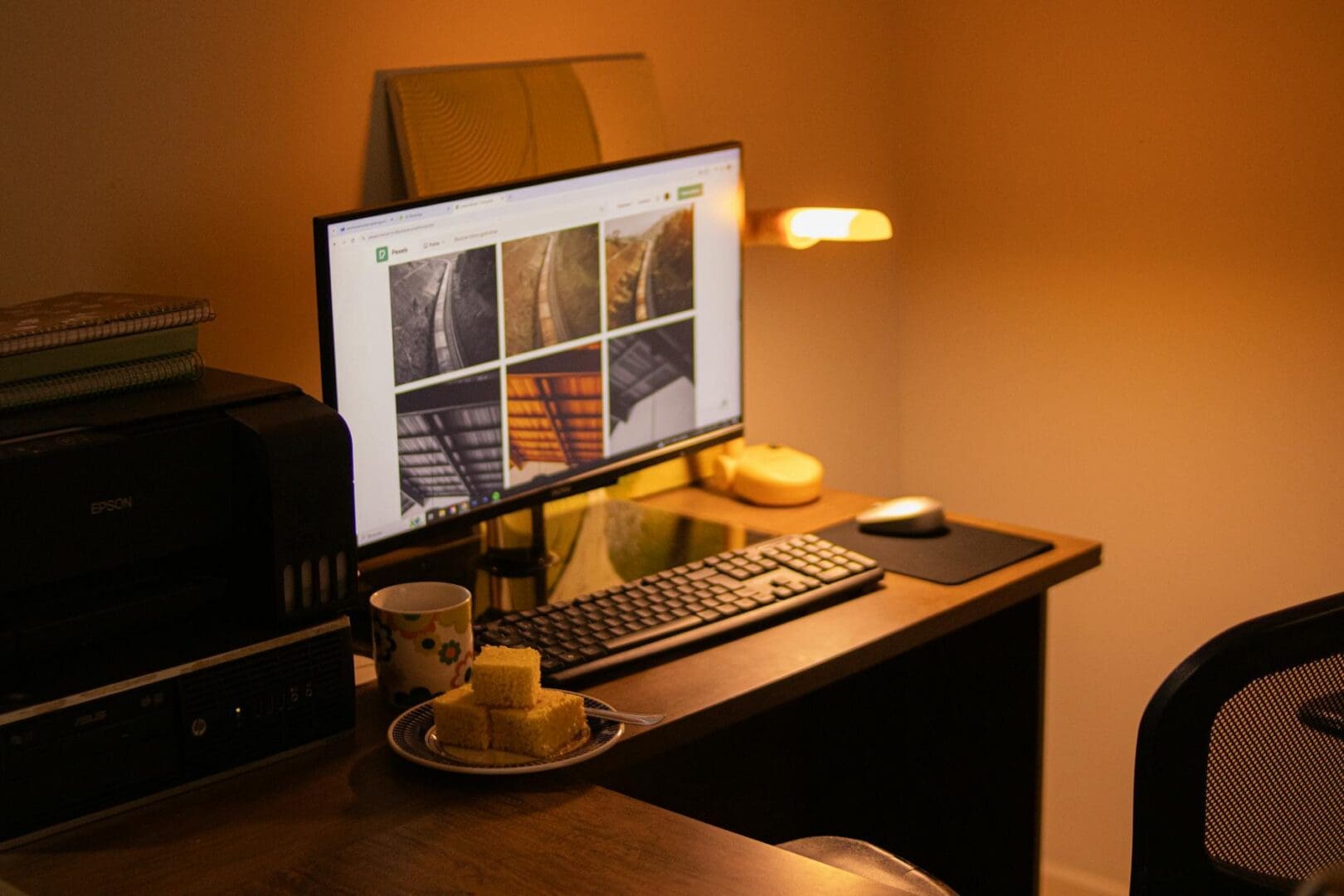 printer stand home office