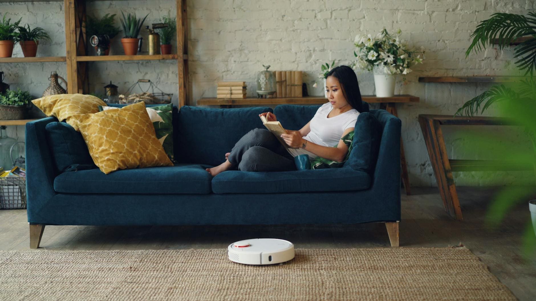 smart home living room