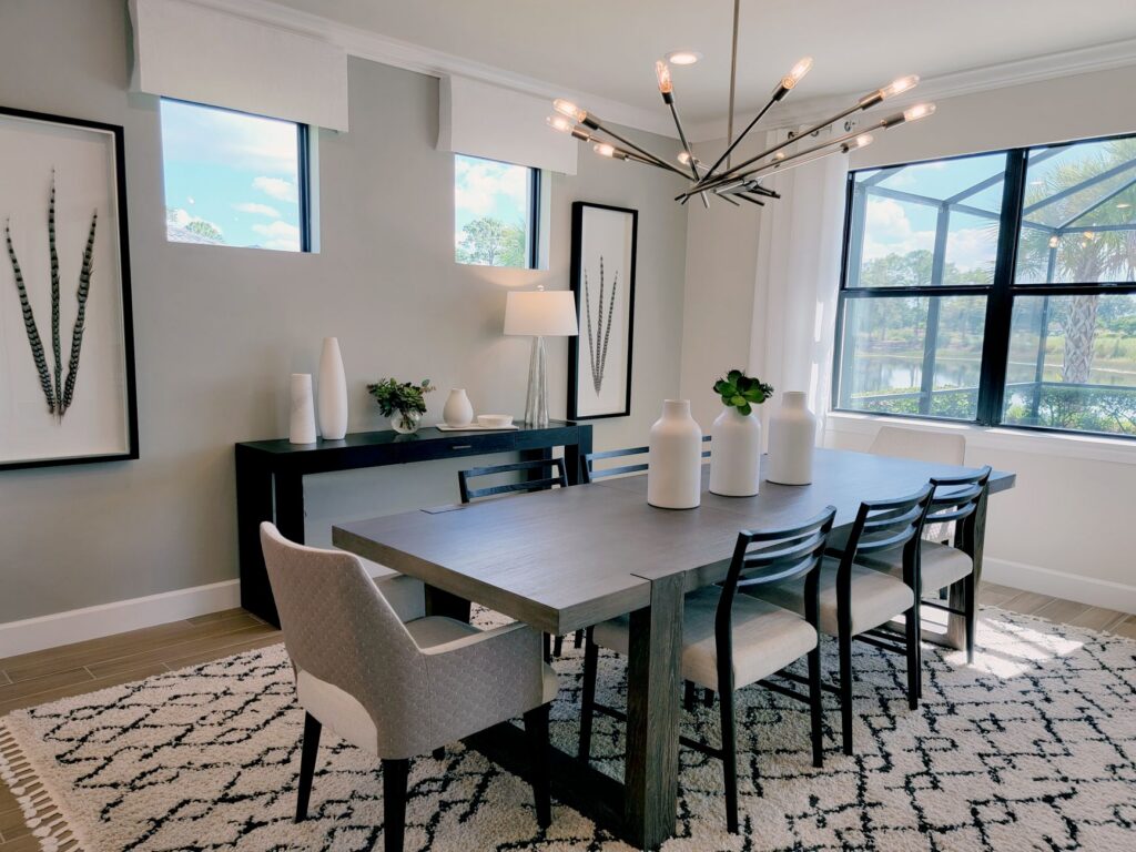sputnik chandelier dining room