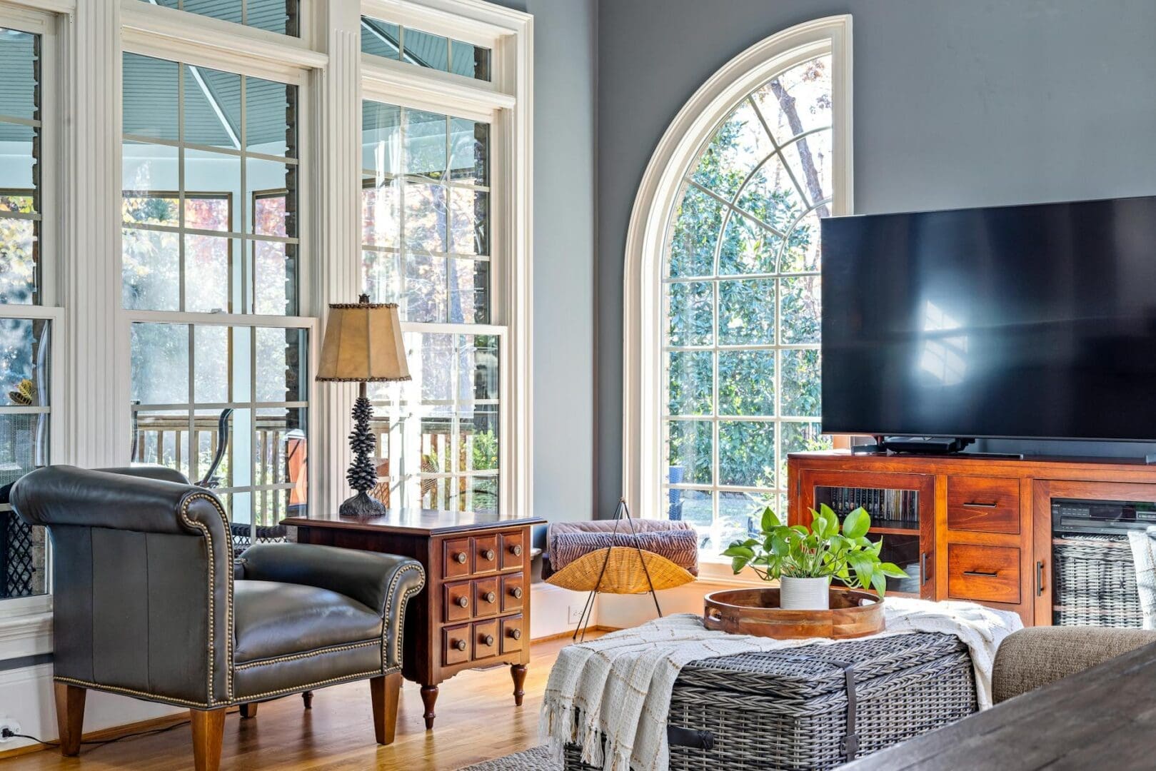 television stand living room