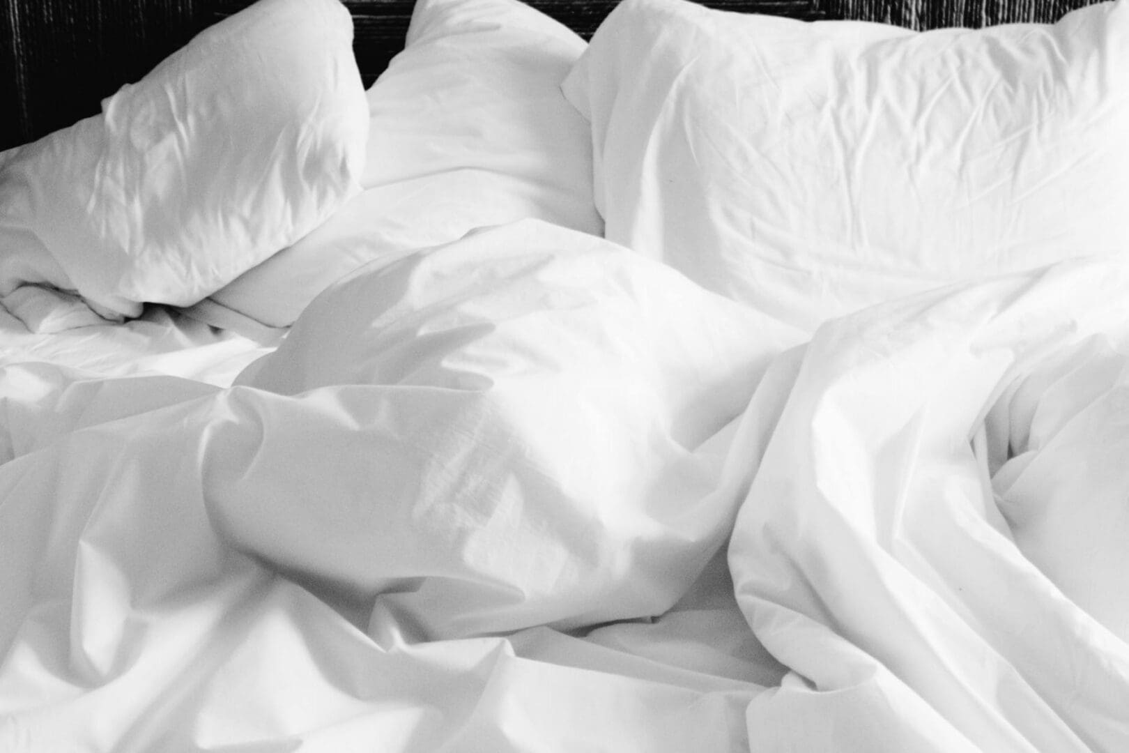 white bed sheets bedroom