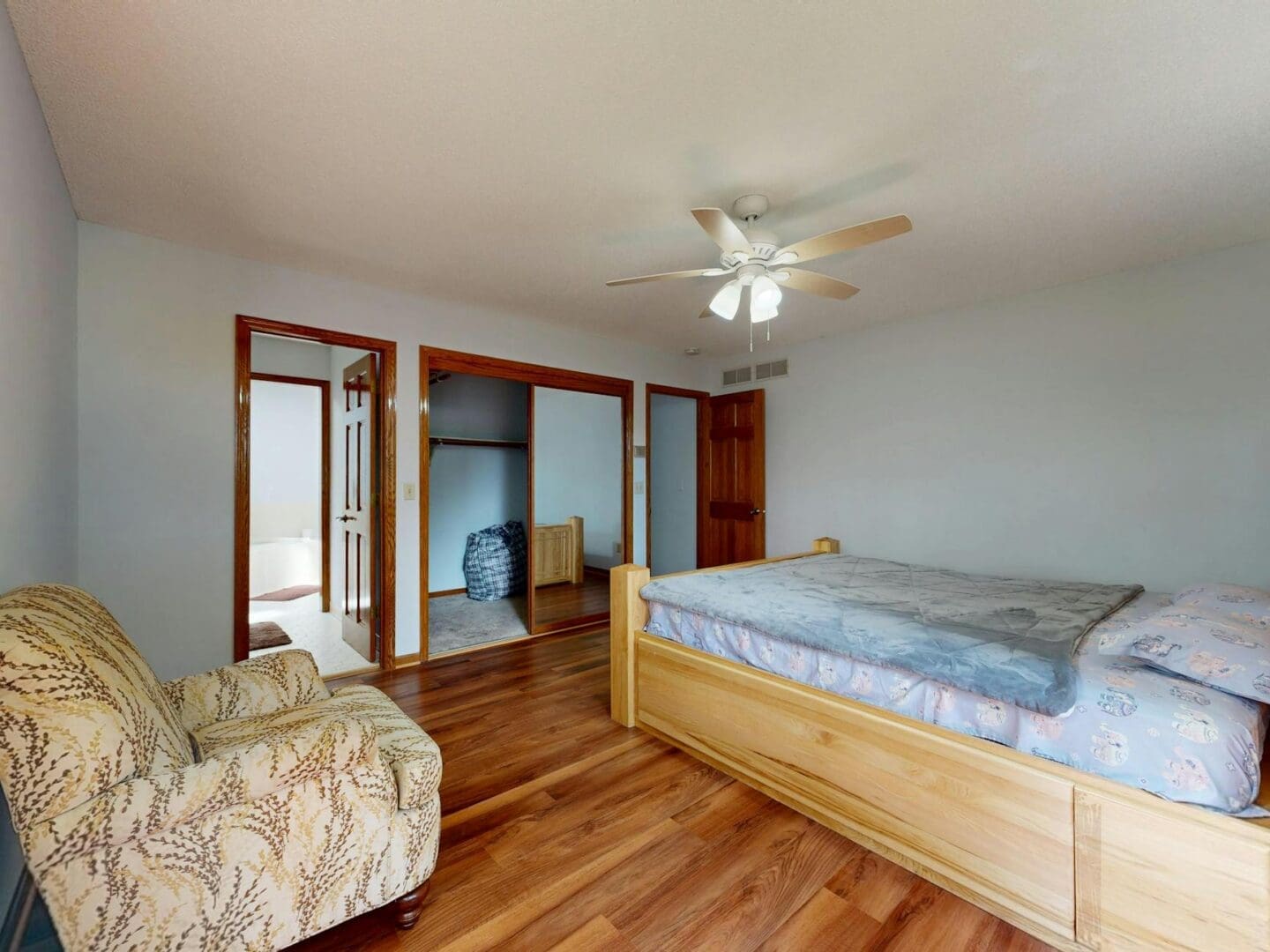 wood bed frame bedroom